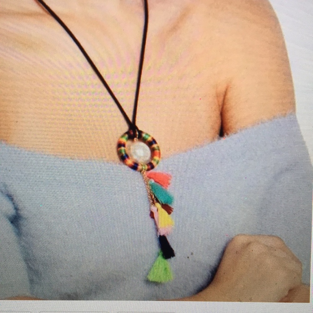 ❌SOLD❌NWT FASHION BOHO TASSEL JEWELRY - Picture 5 of 6